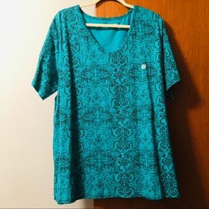 ⭐️Shaped Fit Paisley Cotton T-Shirt